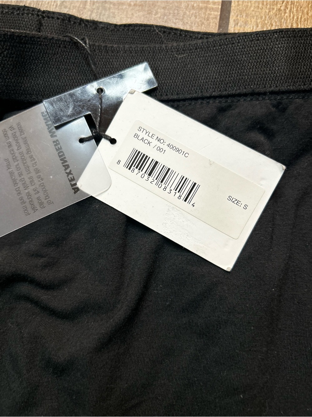 T Alexander Wang Stretched-Modal Jersey Mini Skirt NWT Sz S - Picture 7 of 11